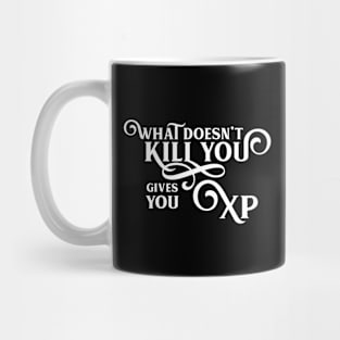 What Doesn't Kill You Gives You XP Retro Gamer Mug